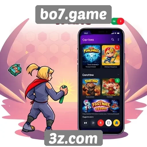 Navegação intuitiva melhora a experiência no bo7.game